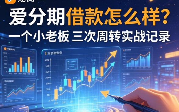 爱分期借款怎么样?一个小老板的三次周转实战记录