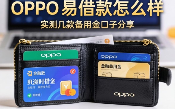 oppo钱包里面的易借款怎么样？实测几款备用金口子分享