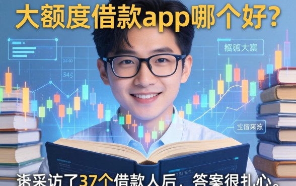 大额度借款app哪个好？我采访了37个借款人后，答案很扎心