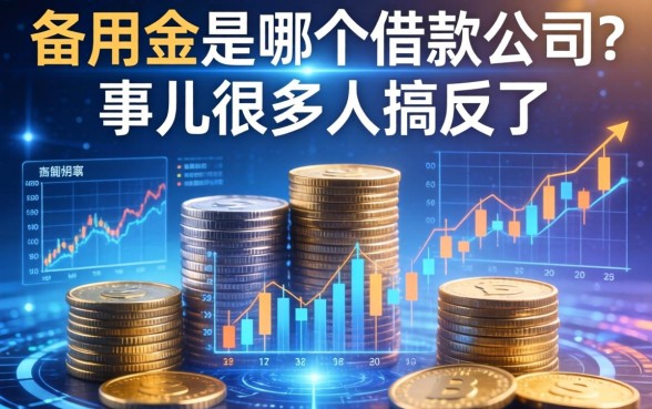 备用金是哪个借款公司？这事儿很多人搞反了