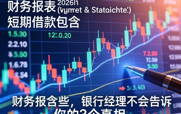 财务报表短期借款包含哪些?银行经理不会告诉你的3个真相