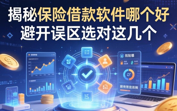 揭秘保险借款软件哪个好：避开误区选对这几个