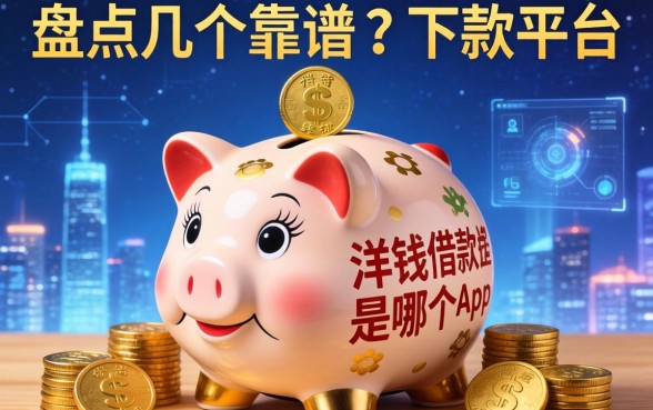 洋钱罐借款是哪个app的？盘点几个靠谱的下款平台