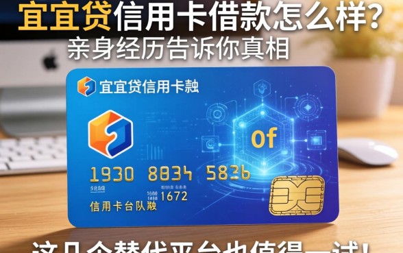 宜人贷信用卡借款怎么样？亲身经历告诉你真相，这几个替代平台也值得一试！
