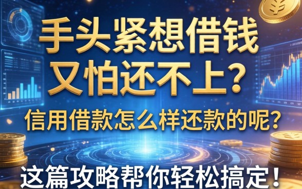 手头紧想借钱又怕还不上？信用借款怎么样还款的呢？这篇攻略帮你轻松搞定！