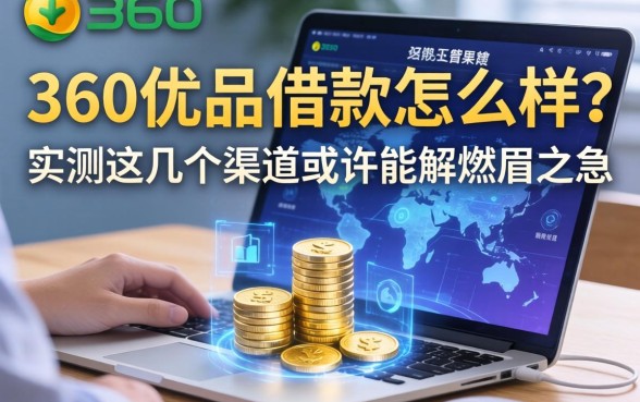 360优品借款怎么样？实测这几个渠道或许能解燃眉之急
