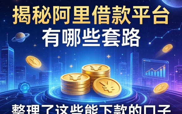 揭秘阿里借款平台有哪些套路，整理了这些能下款的口子
