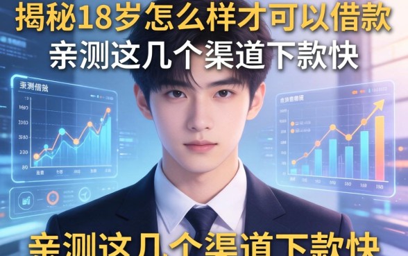揭秘18岁怎么样才可以借款，亲测这几个渠道下款快