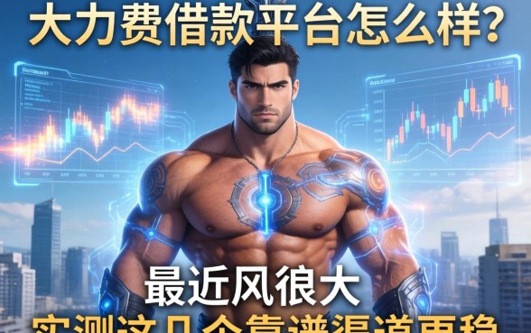 大力士借款平台怎么样？最近风很大，实测这几个靠谱渠道更稳