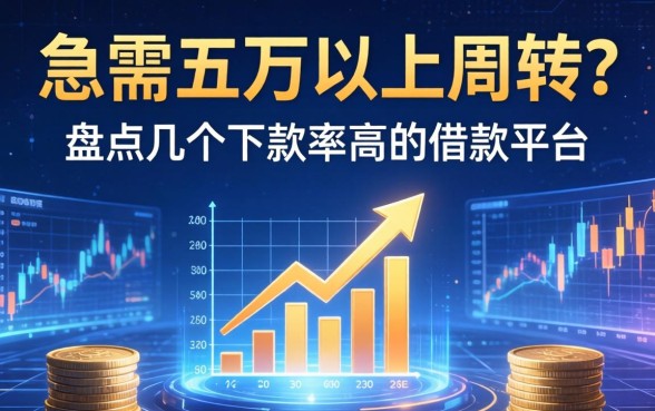 急需五万以上周转?盘点几个下款率高的借款平台