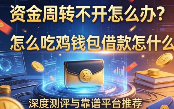 资金周转不开怎么办？吃鸡钱包借款怎么样？深度测评与靠谱平台推荐
