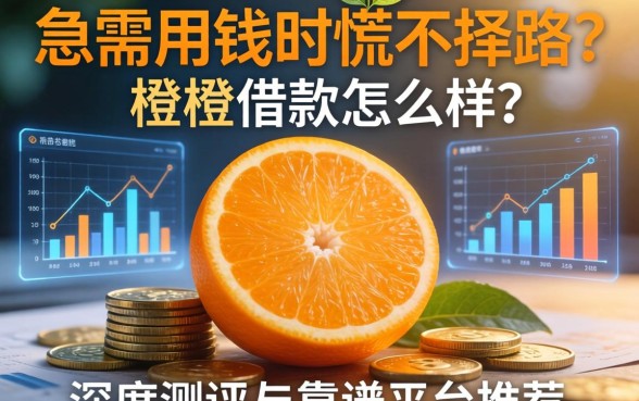 急需用钱时慌不择路？橙橙借款怎么样？深度测评与靠谱平台推荐