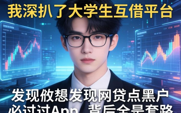 我深扒了大学生互借平台,发现网贷黑户必过app背后全是套路