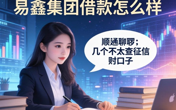 易鑫集团借款怎么样,顺便聊聊几个不太查征信的口子