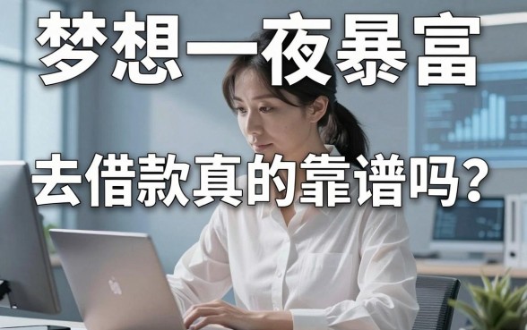 梦想一夜暴富去借款真的靠谱吗?揭秘背后的陷阱与出路,你中招了吗?