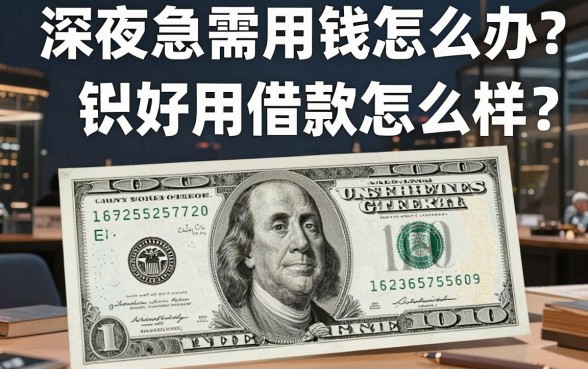 深夜急需用钱怎么办?钞好用借款怎么样?深度测评与靠谱平台推荐