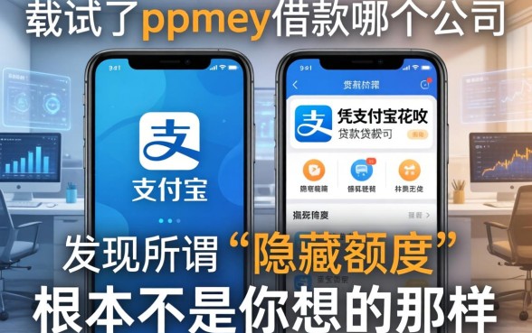 我试了ppmoney借款哪个公司和凭支付宝花呗贷款的app，发现所谓“隐藏额度”根本不是你想的那样