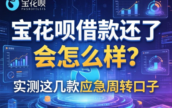 宝花呗借款还了会怎么样？实测这几款应急周转口子