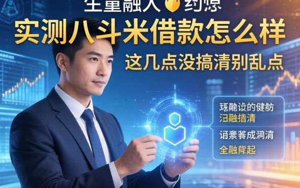 生意人实测八斗米借款怎么样,这几点没搞清别乱点