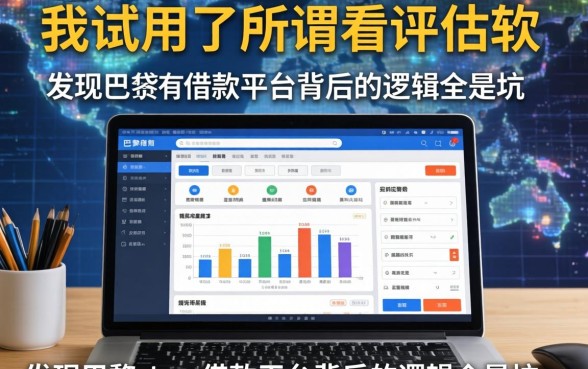 我试用了所谓不看评估的软件，发现巴黎世家借款平台背后的逻辑全是坑