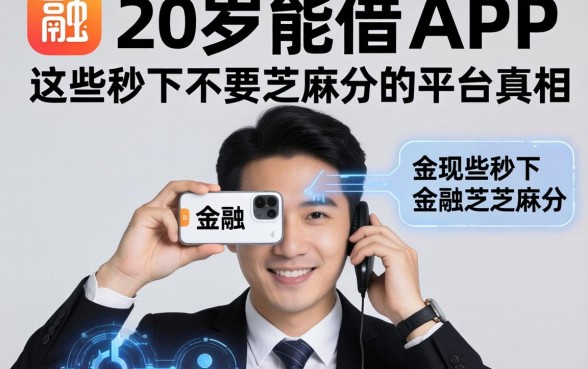 我翻了20岁能借的app,发现这些秒下不要芝麻分的平台真相