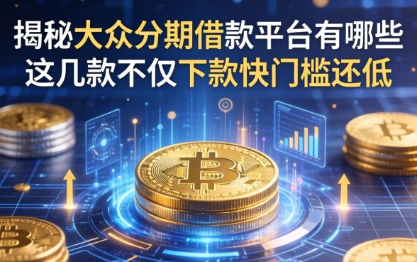 揭秘大众分期借款平台有哪些，这几款不仅下款快门槛还低