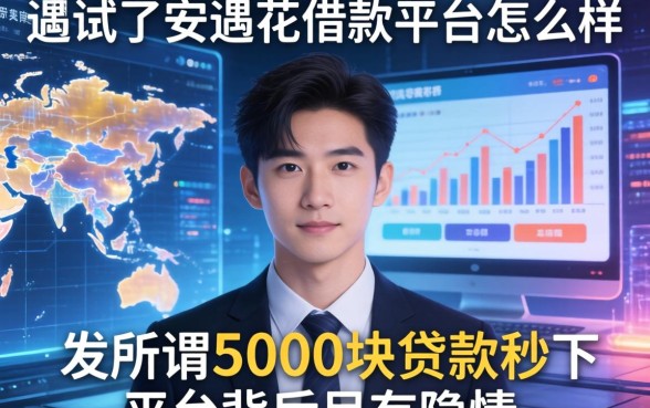 我试了安遇花借款平台怎么样，发现所谓5000块贷款秒下平台背后另有隐情