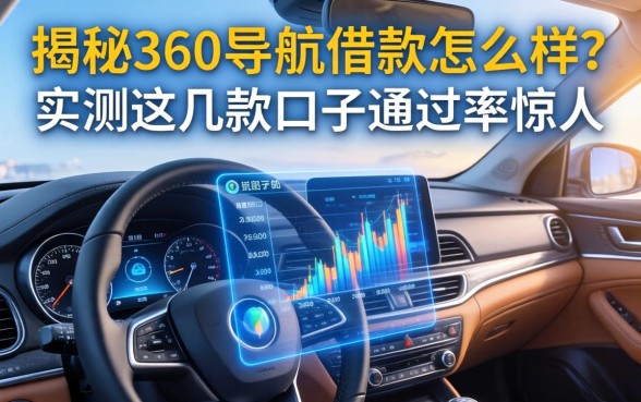 揭秘360导航借款怎么样？实测这几款口子通过率惊人
