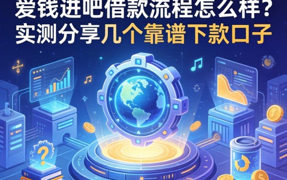 爱钱进吧借款流程怎么样?实测分享几个靠谱下款口子