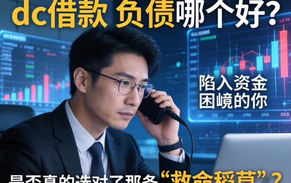 dc借款和负债哪个好？陷入资金困境的你，是否真的选对了那条“救命稻草”？