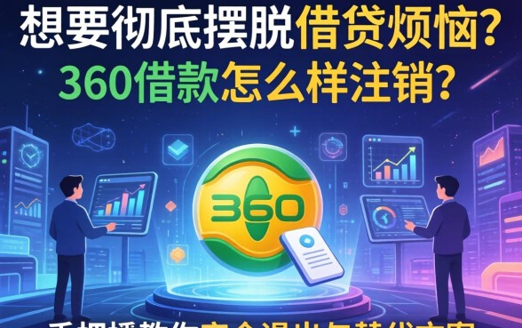 想要彻底摆脱借贷烦恼？360借款怎么样注销？手把手教你安全退出与替代方案