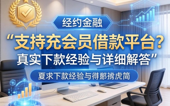 有哪些支持充会员借款的平台?真实下款经验与详细解答