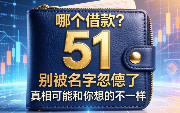 51钱包属于哪个借款？别被名字忽悠了，真相可能和你想的不一样