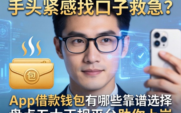 手头紧想找口子救急？app借款钱包有哪些靠谱选择，盘点五大正规平台助你上岸
