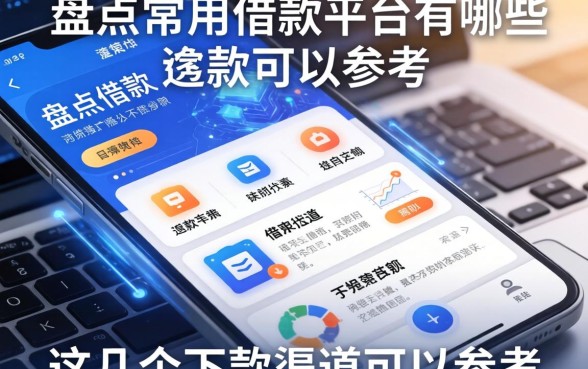 盘点常用借款平台有哪些软件,这几个下款渠道可以参考