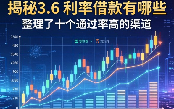 揭秘3.6的利率借款有哪些，整理了十个通过率高的渠道
