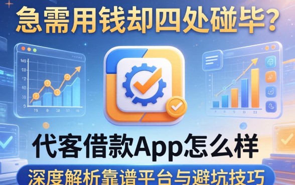 急需用钱却四处碰壁？代客借款app怎么样？深度解析靠谱平台与避坑技巧