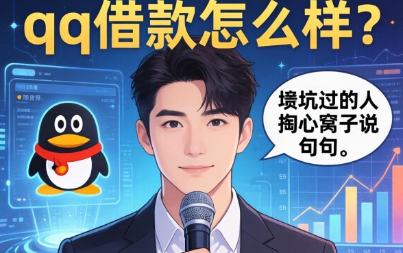 qq借款怎么样？一个被坑过的人掏心窝子说几句