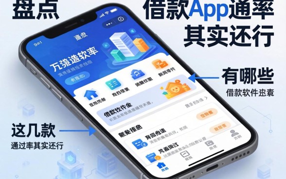 盘点app借款软件有哪些，这几款通过率其实还行