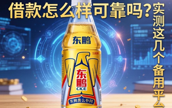 东鹏饮料借款怎么样可靠吗？实测这几个备用平台