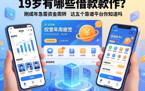 19岁有哪些借款软件？刚成年急需资金周转，这五个靠谱平台你知道吗？