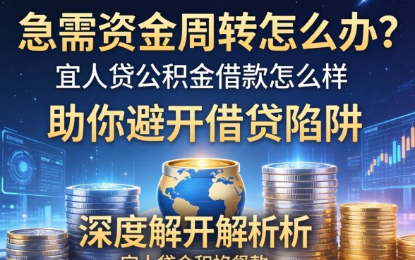 急需资金周转怎么办？宜人贷公积金借款怎么样？深度解析助你避开借贷陷阱