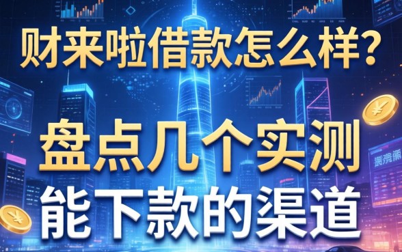 财来啦借款怎么样？盘点几个实测能下款的渠道