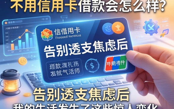 不使用信用卡借款会怎么样？告别透支焦虑后，我的生活发生了这些惊人变化