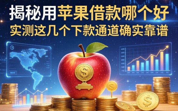 揭秘用苹果借款哪个好,实测这几个下款通道确实靠谱