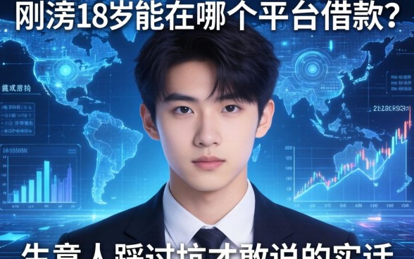 刚满18岁能在哪个平台借款？生意人踩过坑才敢说的实话