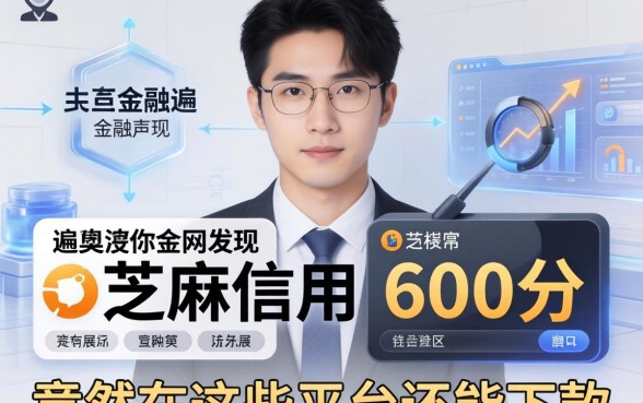 我翻遍全网发现，芝麻信用600分竟然在这些平台还能下款
