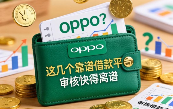 我翻遍了OPPO钱包，发现这几个靠谱借款平台审核快得离谱