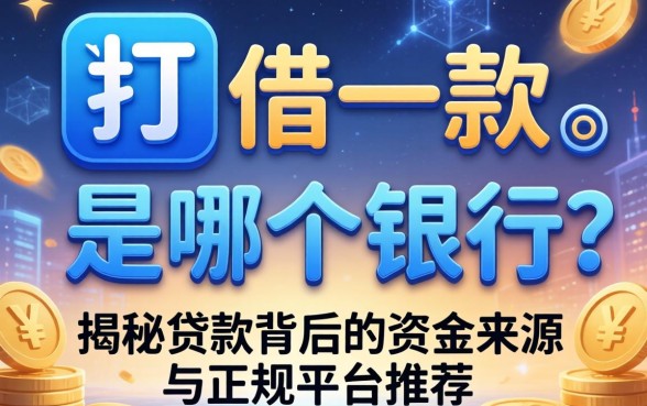 ko开头的借款是哪个银行的?揭秘贷款背后的资金来源与正规平台推荐