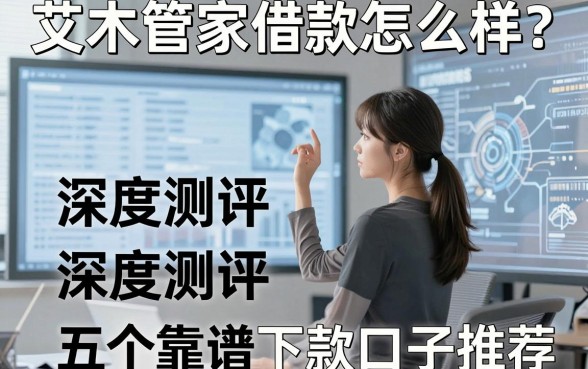 艾木管家借款怎么样?深度测评与五个靠谱下款口子推荐